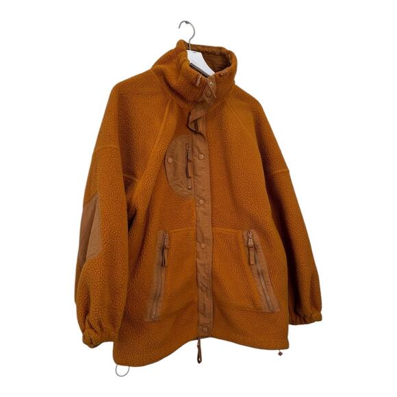 Free People Movement Hit The Trails Fleece Jacket Size Small - Picture 6 of 8